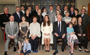 Kate Middleton sur le tournage de «Downton Abbey», le 12 mars 2015.