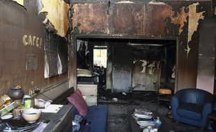 L'école des Tamaris, incendie à Béziers