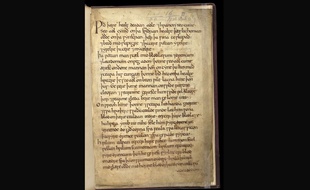Une page du «Bald's Leechbook», détenu par la British Library, dont est issue la recette de collyre testé par des chercheurs de l'université de Nottingham, en Angleterre.