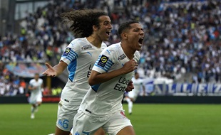 Amine Harit fête son premier but avec l'OM.