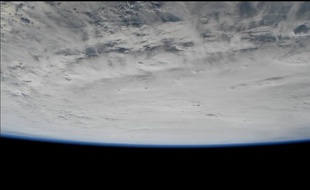 L'ouragan Matthew vu depuis la Station spatiale internationale