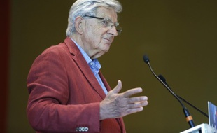 Paris, le 19 août 2015. Jean-Pierre Chevènement.