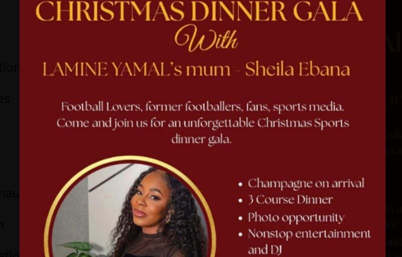 Un dîner gala à 300 euros pour prendre une photo avec la mère de Lamine Yamal, c'est quoi encore que ce délire ?