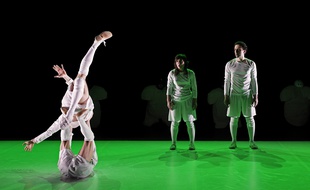 Image du spectacle de Pierre Rigal, Arrêts de jeu.