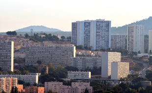 Les quartiers Nord de Marseille.