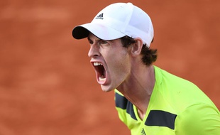 Andy Murray à Roland-Garros le 2 juin 2014.