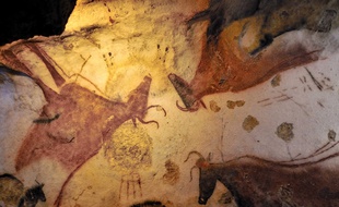Ces peintures ont été faites dans la grotte de Lascaux (photo d'illustration).