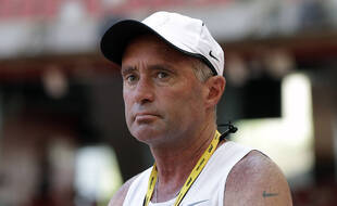 Alberto Salazar, alors entraîneur pour le Nike Oregon Project, le 21 août 2015.