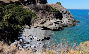 La plage de Sisco en Haute Corse.