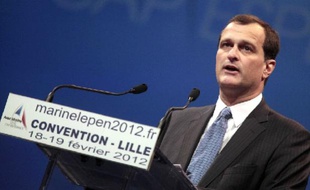 Louis Aliot, vice-président du Front national et directeur opérationnel de Marine Le Pen