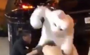 Capture d'écran d'une vidéo amateur.