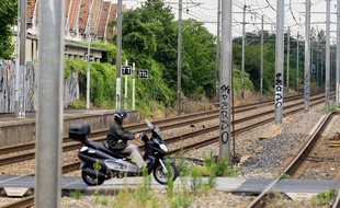 Passage à niveau à Toulouse