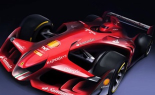 Un cliché du concept-car de Ferrari.
