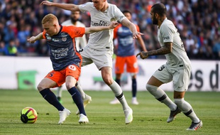 Le but contre son camp qui fait du bien aux Parisiens... 1-0 pour Montpellier à la 12e minute.