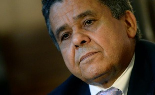 Le ministre libyen des Affaires étrangères, Mohamed Dayri, le 24 août 2015 à Paris