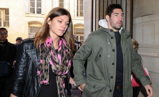 Nikola Karabatic et sa compagne.