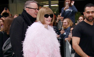 La directrice de la rédaction de «Vogue» arrivant au Met Gala en 2019