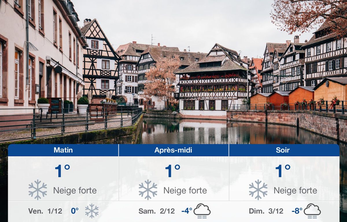 Météo Strasbourg: prévisions du jeudi 30 novembre 2023