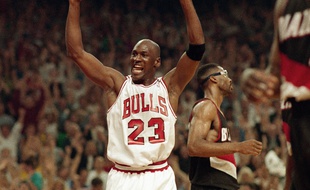 Michael Jordan. (Illustration)