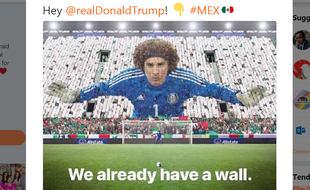 Memo Ochoa, le seul véritable mur qui vaille le coup au Mexique.