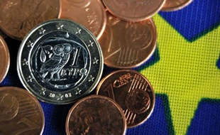 Une pièce de 1 euro fabriquée en Grèce