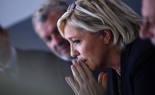 La présidente du FN Marine Le Pen.