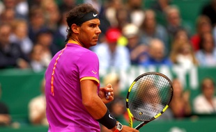 Rafael Nadal à Monte-Carlo, le 23 avril 2017.