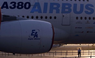 Un avion Airbus A380 à l'aéroport international de Sharm El Sheikh (Egypte), le 7 novembre dernier.