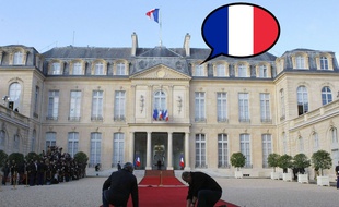 Le palais de l'Elysée. Montage 20 Minutes.