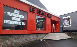 Le cinéma associatif le Beauliau, à Bouguenais, près de Nantes