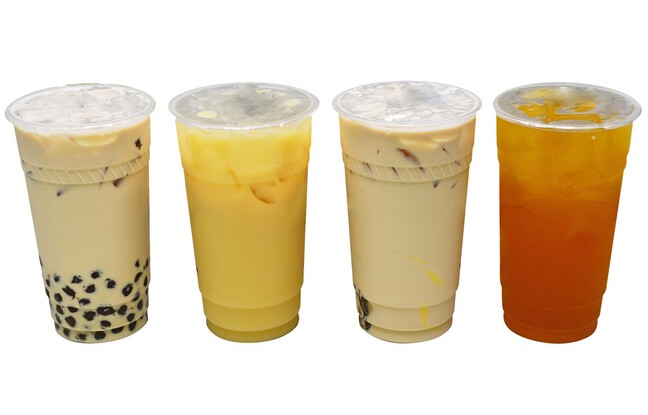 Illustrazione fai da te bubble tea. 