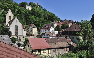 Ferrette dans le Haut-Rhin.
