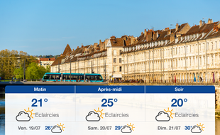 Météo Besançon: Prévisions du jeudi 18 juillet 2019