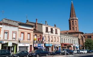 L'église des Minimes surplombe le quartier toulousain.