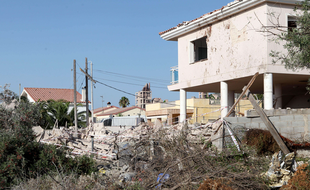 La maison d'Alcanar détruite par l'explosion