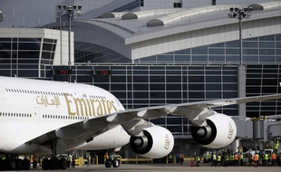 Illustration d'un avion Emirates