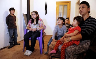 La famille de Leonarda, au Kosovo.