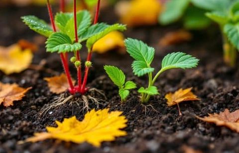 Le geste efficace multiplie fraisiers et framboisiers sans dépense et assure des plants solides pour la saison prochaine