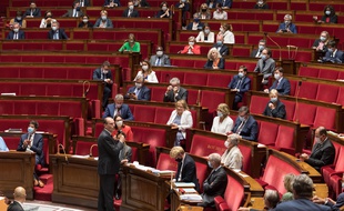 Le PRemier ministre Jean Castex, à l’Assemblée nationale le 15 juillet 2020.