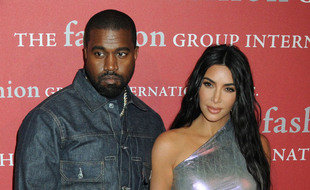 Les époux Kanye West et Kim Kardashian