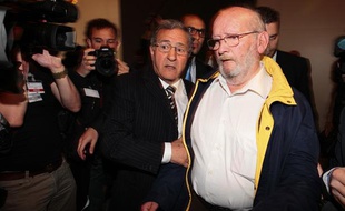Jean-Claude Mas, le fondateur de l'entreprise de prothèse PIP, lors de son procès à Marseille, en avril 2013.