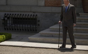 L'ex roi Juan Carlos en Espagne en 2014.