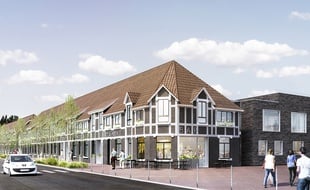 Le futur hôtel Esprit de France, à Lens.