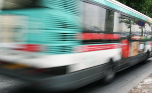 Un bus de la RATP - Illustration