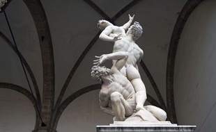 L'Enlèvement des Sabines par Giambologna, 1583