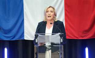 Marine Le Pen (RN) attend un sursaut de ses électeurs.