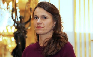 La ministre de la Culture Aurélie Filippetti, le 27 février 2014 à Paris