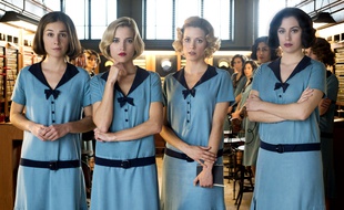 Nadia de Santiago, Ana Fernández, Maggie Civantos, Blanca Suárez dans la série «Las Chicas Del Cable».