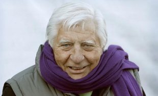 Gunter Sachs, lors des championnats du monde de Bobsleigh à St. Moritz, en Suisse, le 3 février 2007.