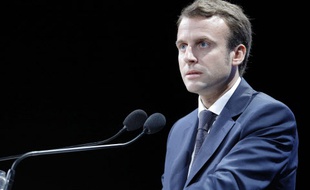 Emmanuel Macron à Lyon, le 9 octobre 2014.